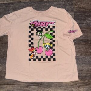 Cartoon Network Powerpuff Girls Beige Tee